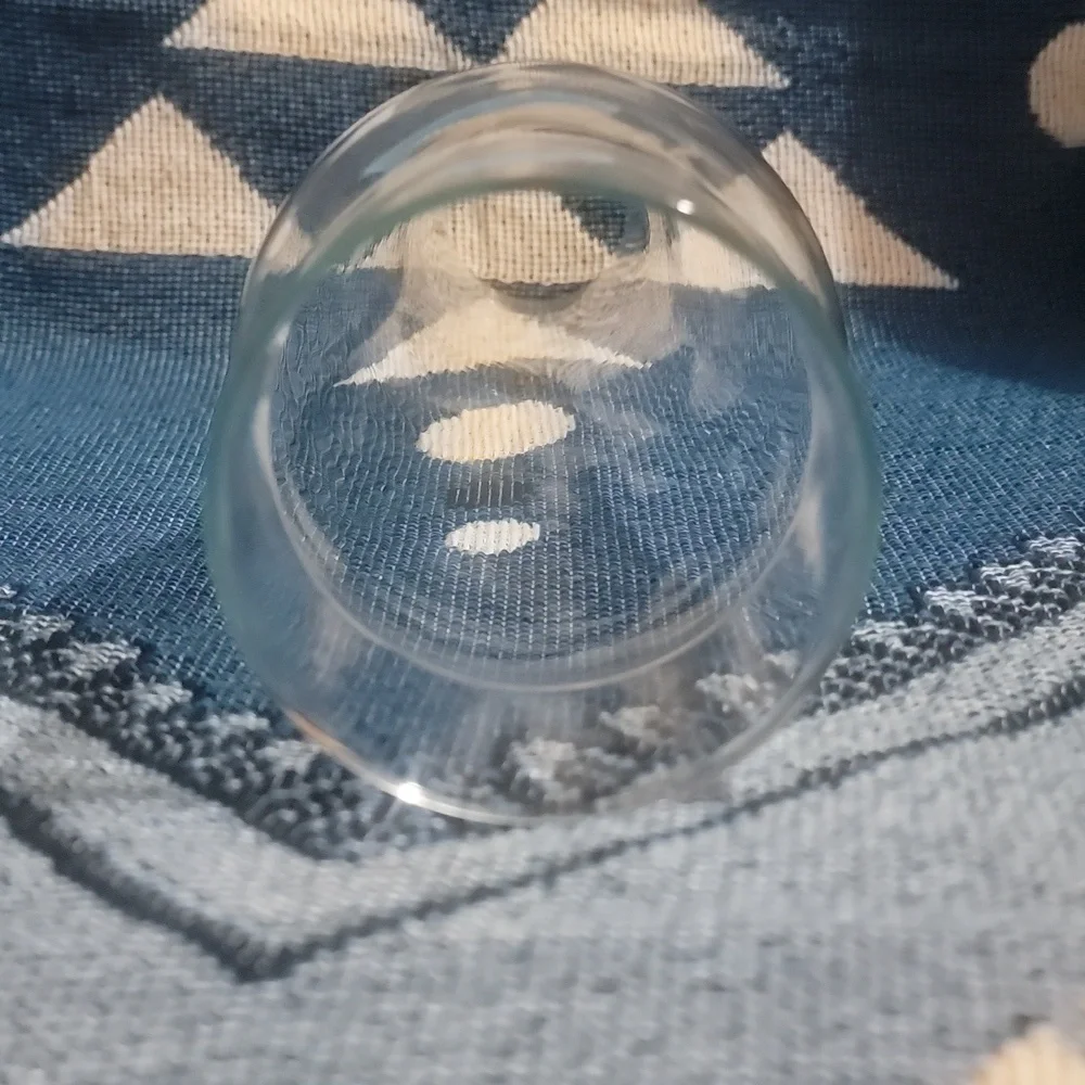 Clear Glass Oil Lamp Chimney